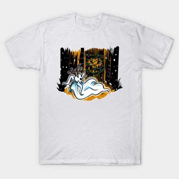 Zero Degrees T-Shirt by Scribble Creatures